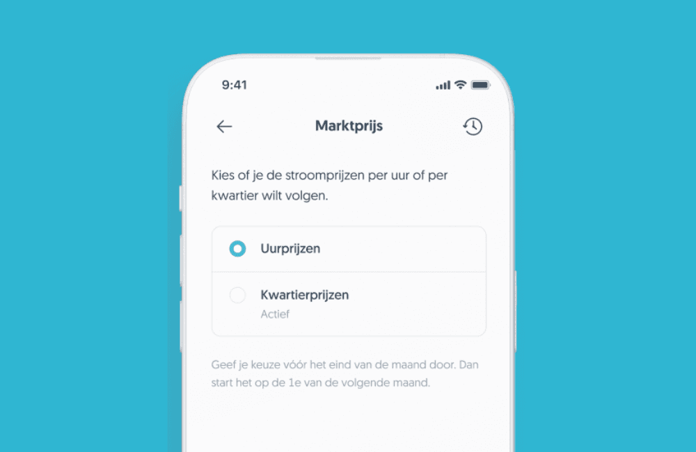 Uur- of kwartierprijzen